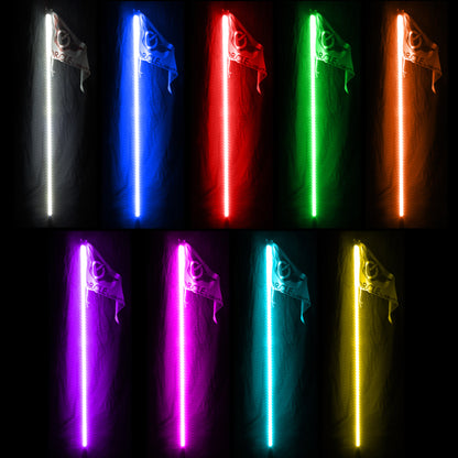 Oracle Off-Road 4ft LED Whip - ColorSHIFT