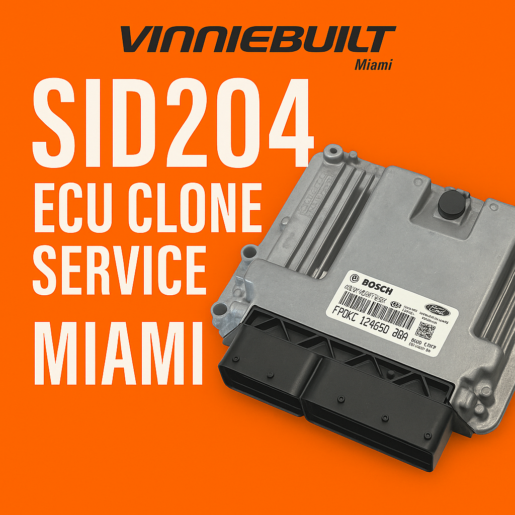 SID204 ECU Clone Service