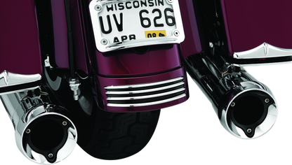 Kuryakyn Rear Fender Accents FLHRXS / FLHX/FLHXS / FLTRX/XS Models Chrome