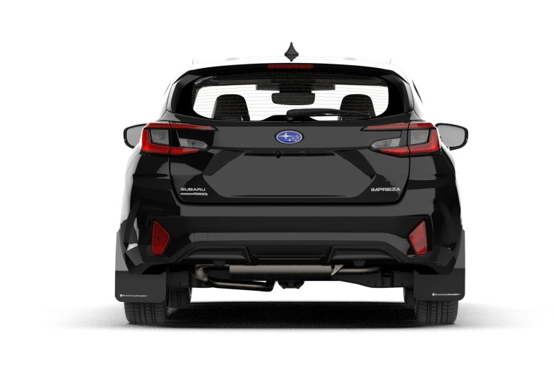 Rally Armor 24-26 Subaru Impreza Black UR Mud Flap w/ Grey Logo