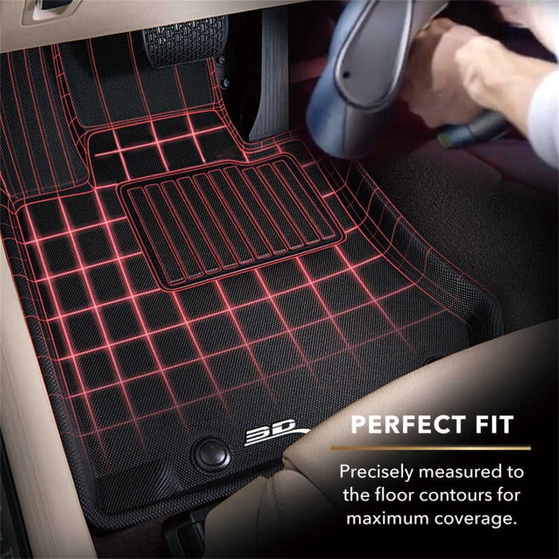 3D MAXpider 18-24 Toyota Camry FWD (Gasoline/Hybrid) Kagu Black Full Set