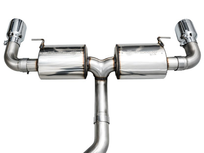 AWE Tuning 19-23 BMW 330i / 21-23 BMW 430i Base G2X Touring Axle-Back Exhaust - Chrome Silver