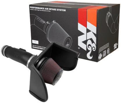 K&N 2017 Nissan Titan V8-5.6L F/I AirCharger Performance Intake