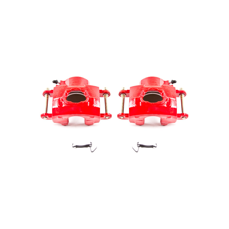 Power Stop 94-96 Chevrolet Impala Front Red Calipers w/o Brackets - Pair