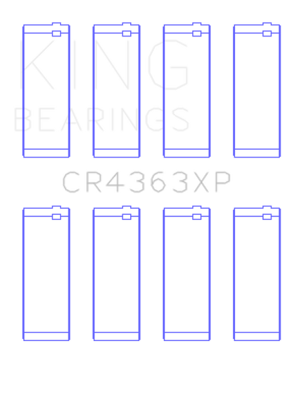King Engine Bearings 00-06 Chevrolet 2.2L DOHC Ecotec Connecting Rod Bearings (Set of 4)