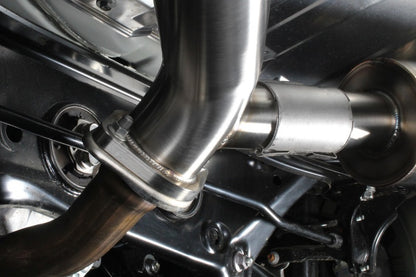 PERRIN 22-26 Subaru BRZ / Toyota GR86 Axle Back Exhaust SS (Single Side Exit w/Helmholtz Chamber)