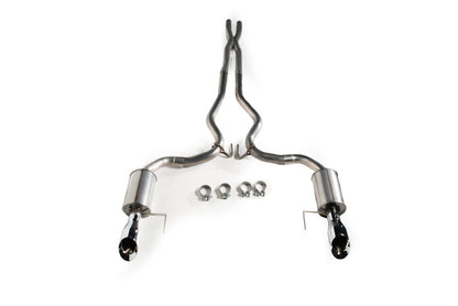 Roush 2015-2017 & 2024 Mustang 5.0L V8 Cat Back Exhaust Kit (Fastback Only)
