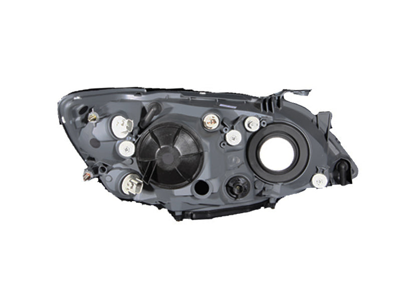 ANZO 01-05 Lexus IS300 Crystal Headlights Black