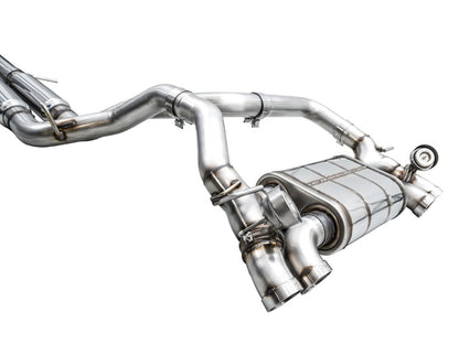 AWE Tuning 21+ Wrangler 392 Switchpath Cat-Back Exhaust- Quad BashGuards