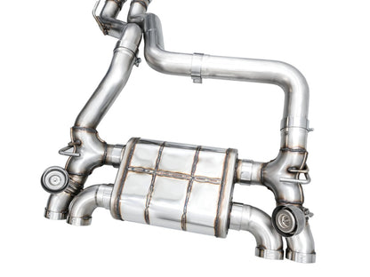 AWE Tuning 21+ Wrangler 392 Switchpath Cat-Back Exhaust- Quad BashGuards