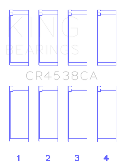 King Engine Bearings Mini Cooper S/Cooper S Conv/Works W11B16A Rod Bearing Set - Size +0.5mm